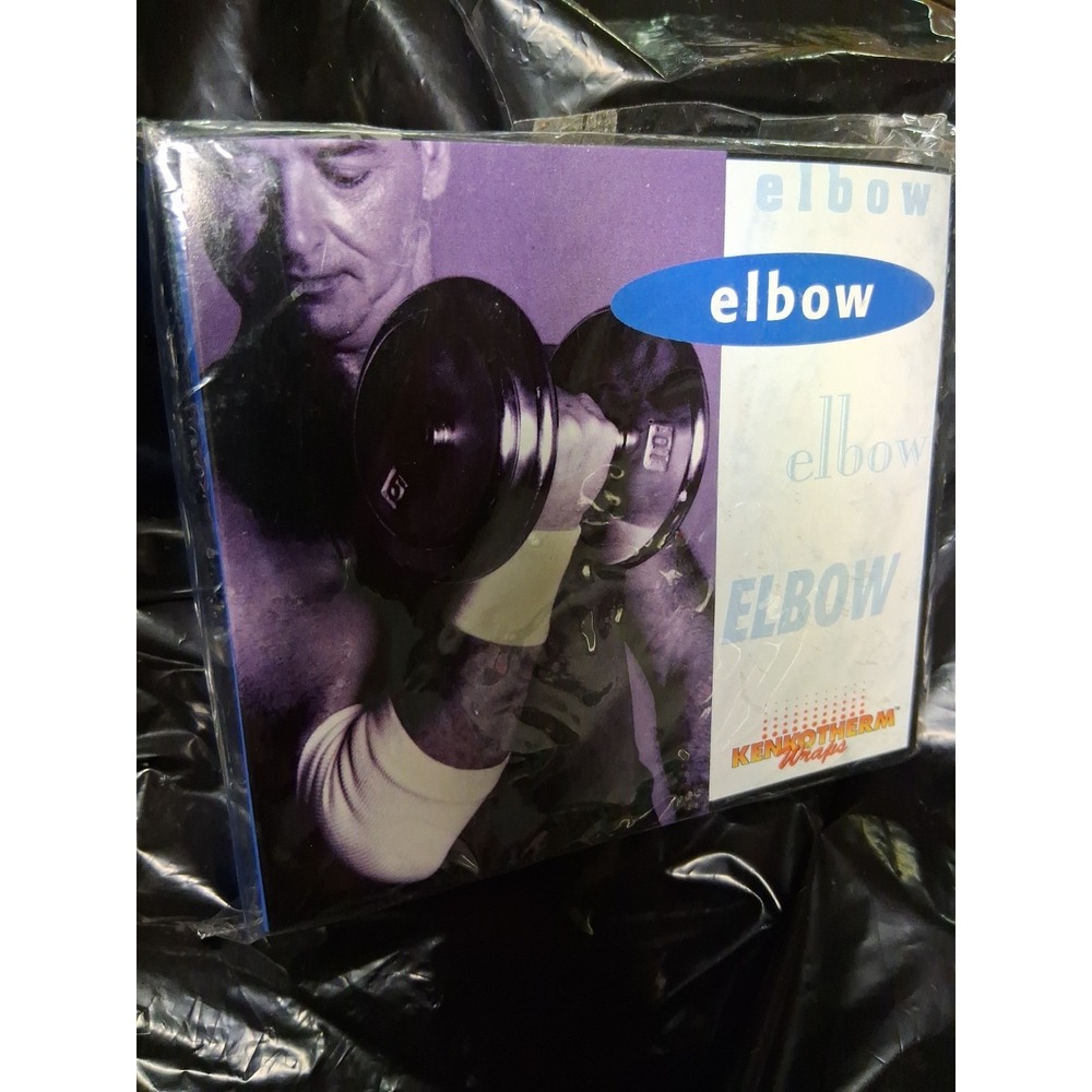 Nikken KENKOTHERM Elbow Wrap #1733 White Size Medium NIP NEW